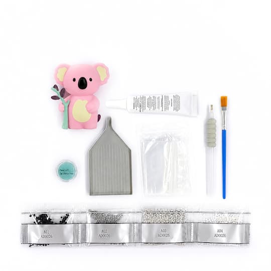 3.25" Koala Mystery Diamond Art Kit by Make Market®
